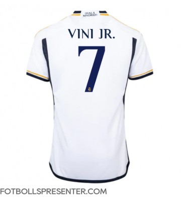 Real Madrid Vinicius Junior #7 Hemma Matchtröja 2023-24 Kortärmad